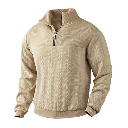 Soft Brooks Cable Knit Pullover - VibreMode