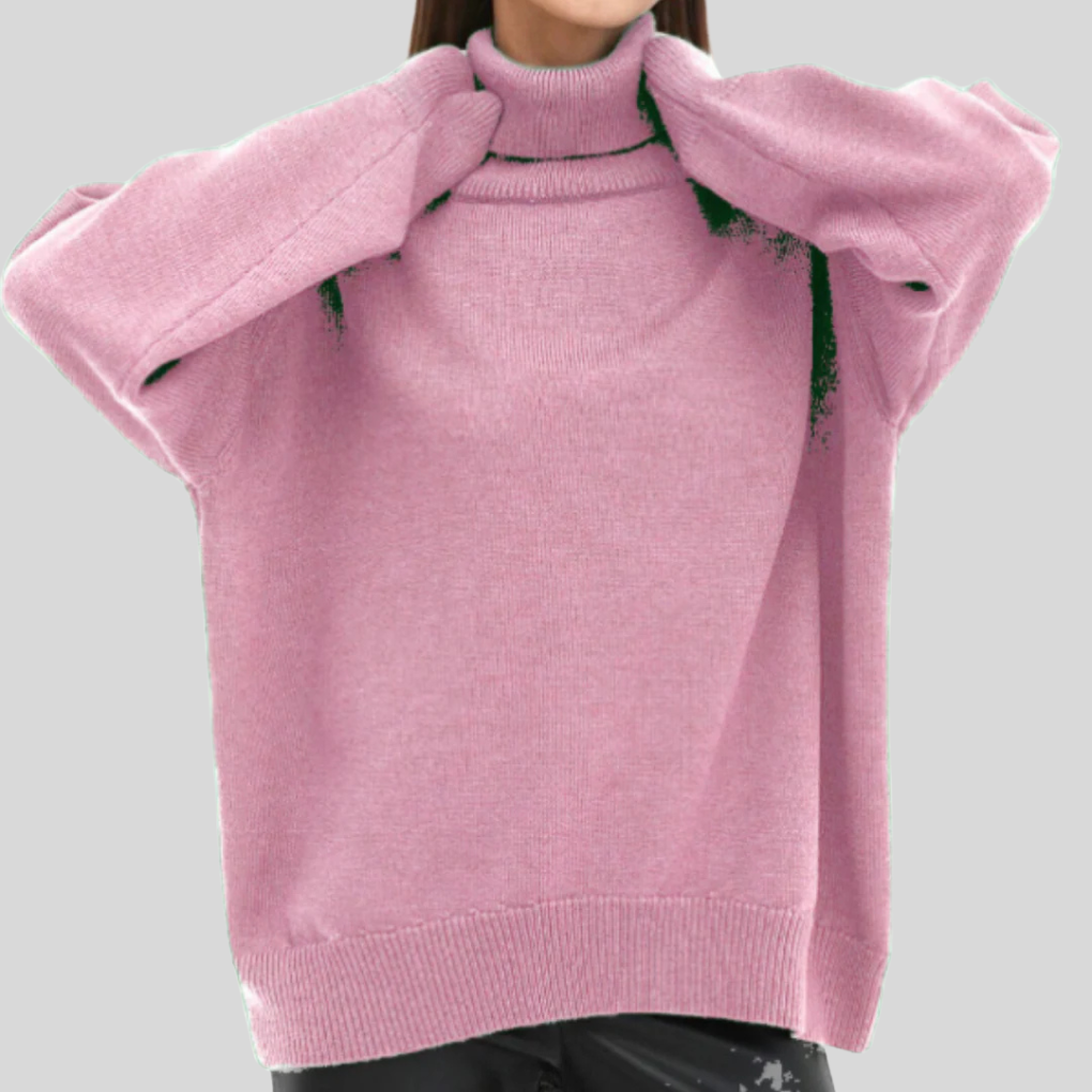 Women's Rollneck Sweater Thermal Cold-Weather