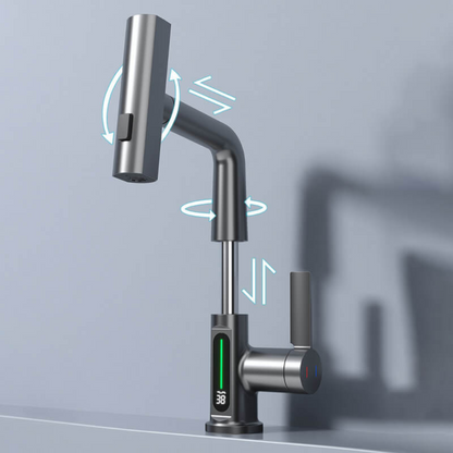 Flexible Led Kitchen Bathroom Faucet