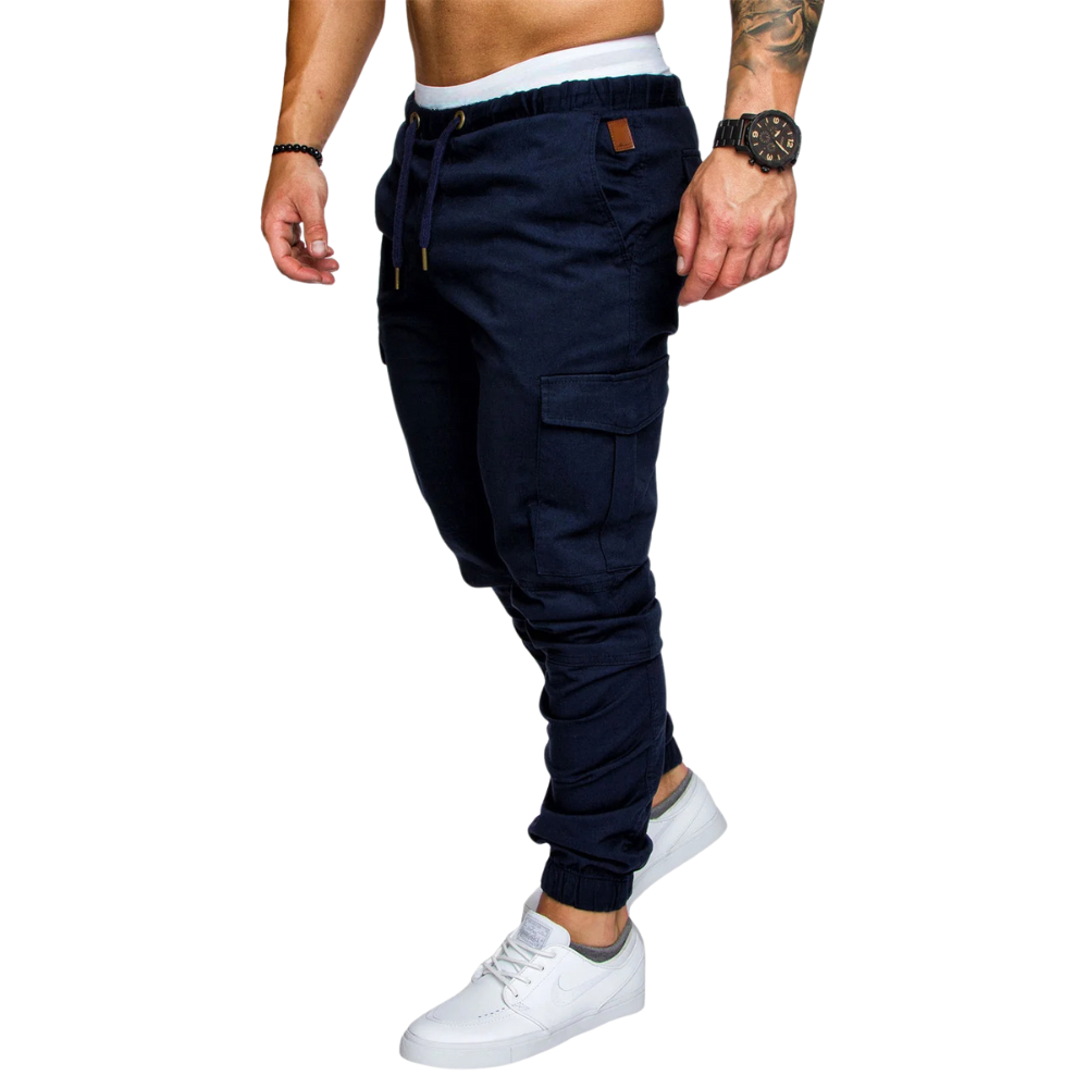 Men's Multi-Pocket Cargo Joggers Rugged