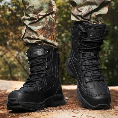 Men's Waterproof Tactical Snow Boots Durable