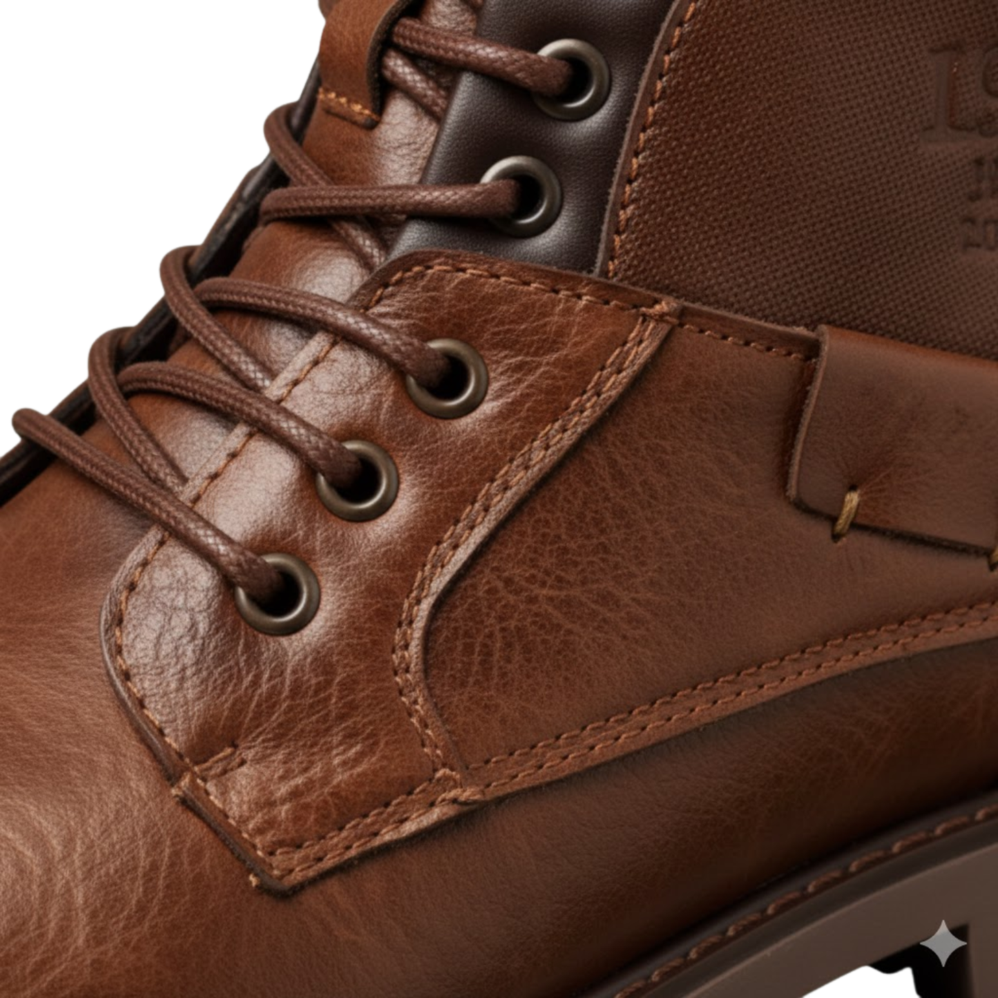 Leather Mens Boots Waterproof Winter Ankle Boots