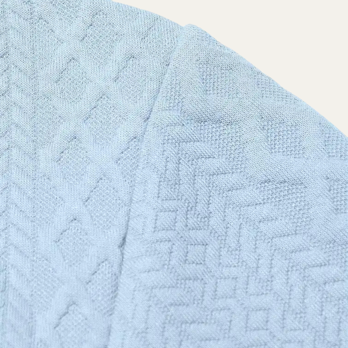 Men's Knit Business Casual Shirt