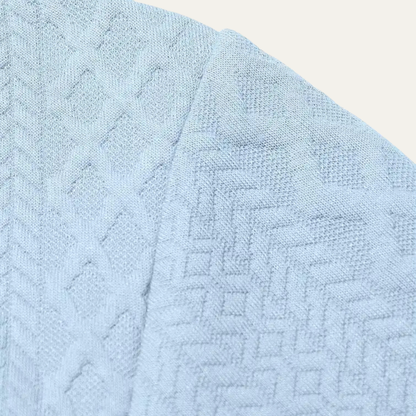 Men's Knit Business Casual Shirt