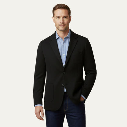 Men's Linen Blazer Formal Wedding Guest