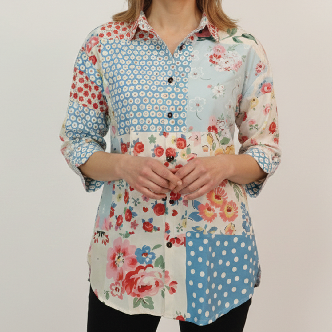 Classic Casual Short Sleeve Blouse