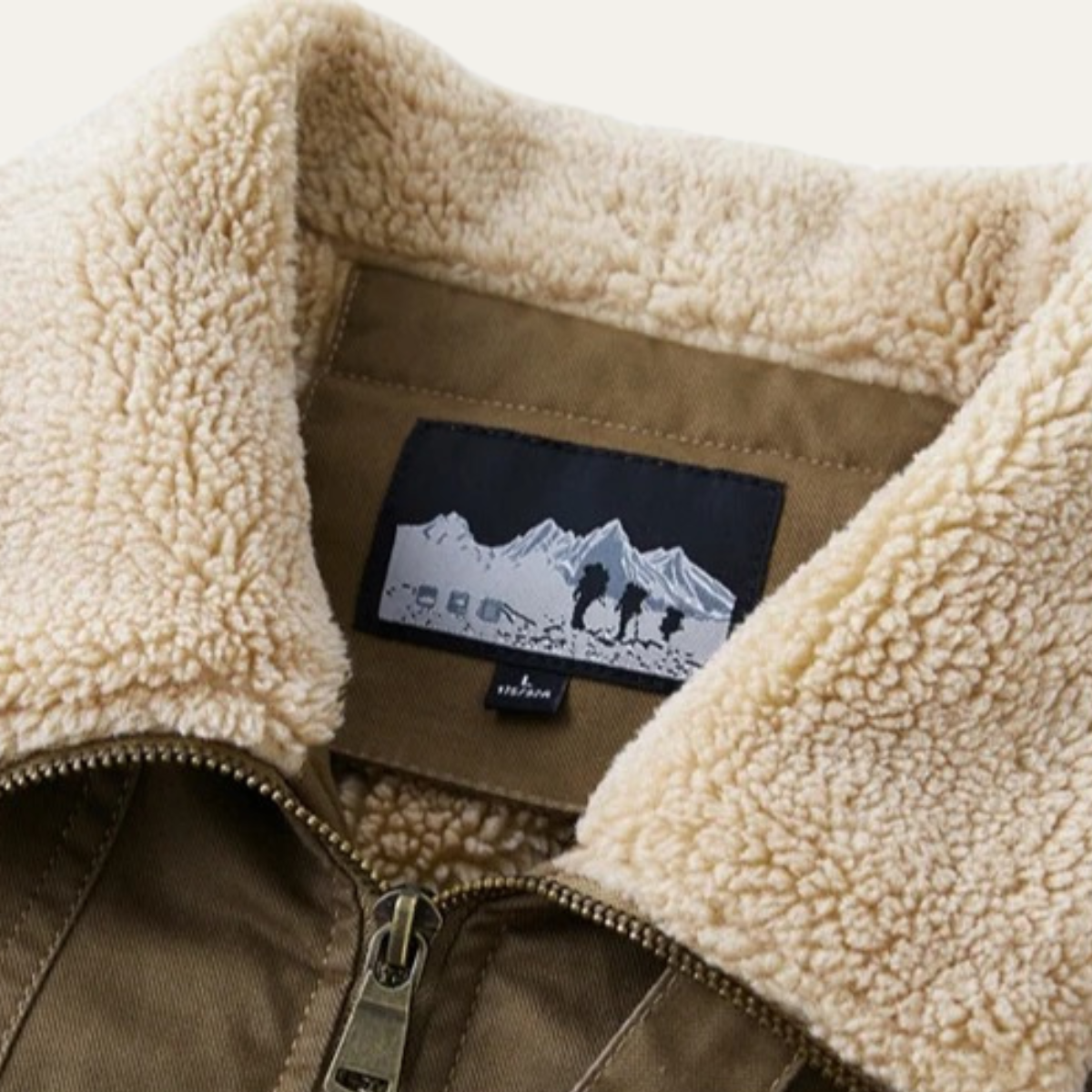 Men's Fleece Bomber Jacket Warm Winter
