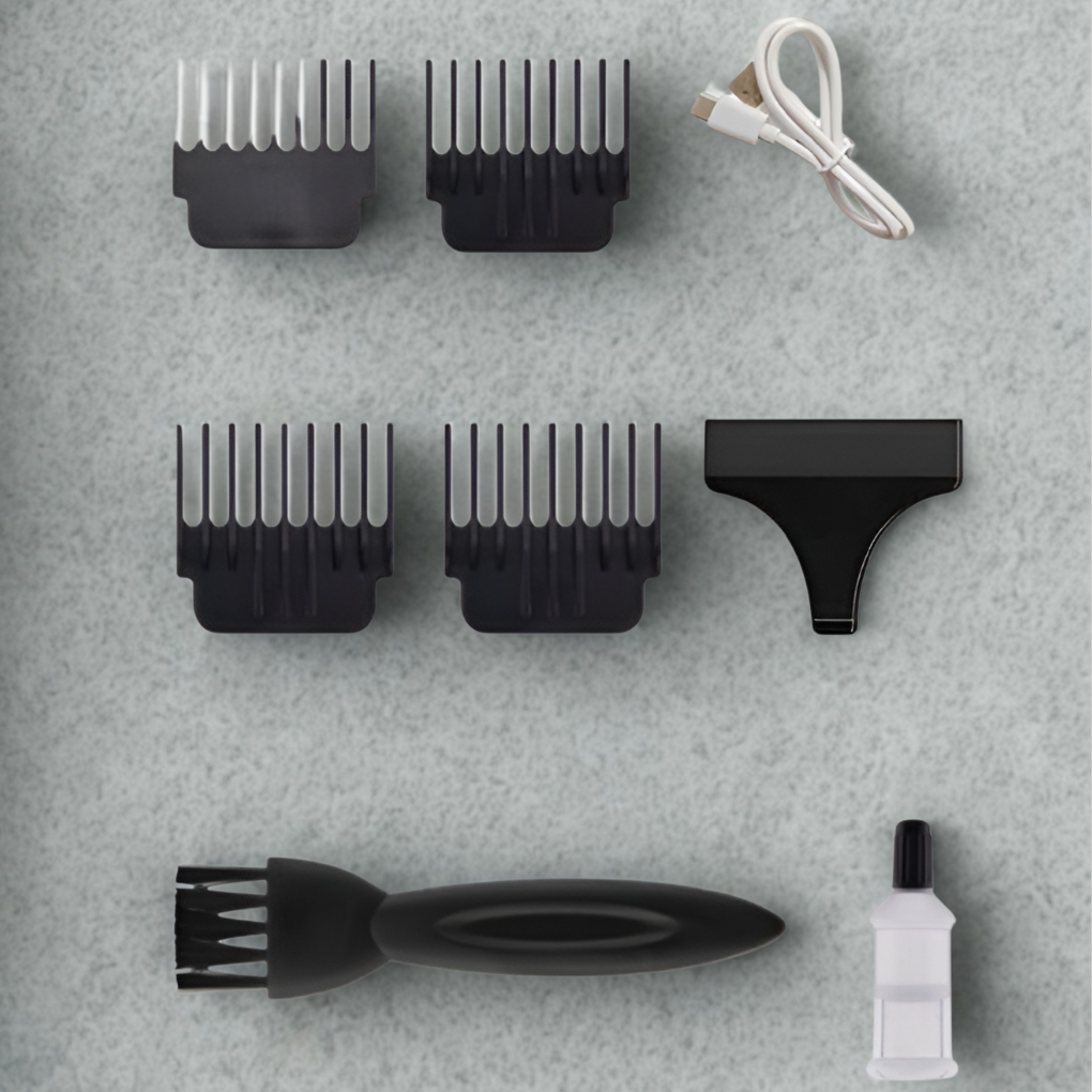 Rechargeable Hair And Beard Trimmer Kit