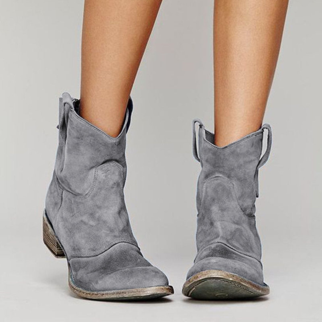 Women's Ankle Boots Side Zipper