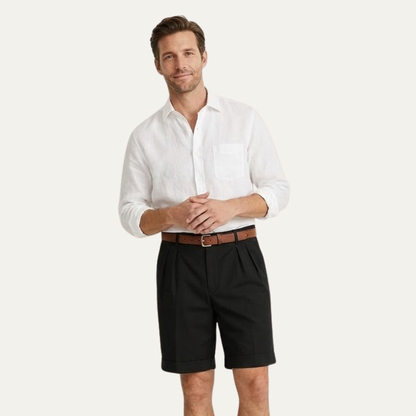 Henwick Men's Linen Shorts Tailored