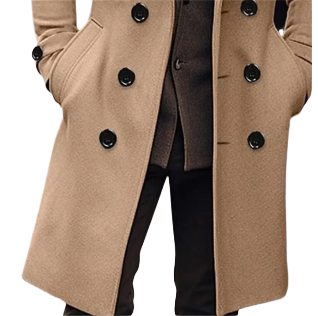 Men's Casual Trench Coat