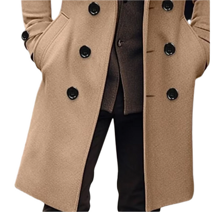 Men's Casual Trench Coat