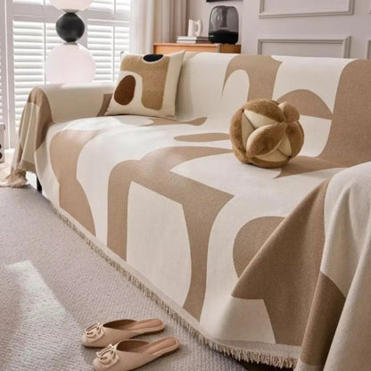 Geometric Sofa Slipcover