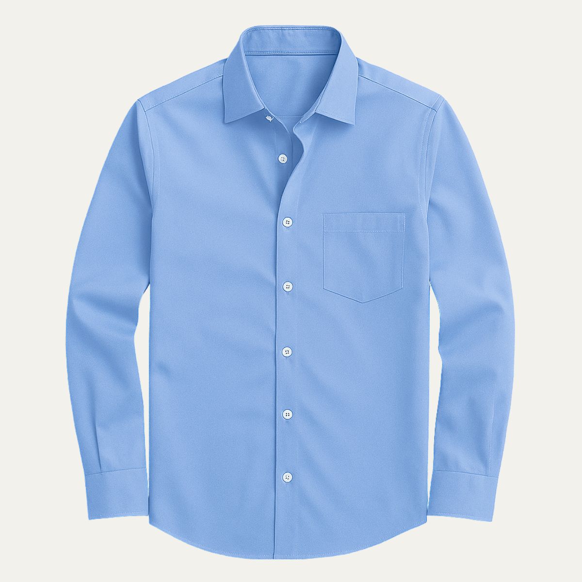 Kensington Men's Formal Shirt Satin Cotton - VibreMode