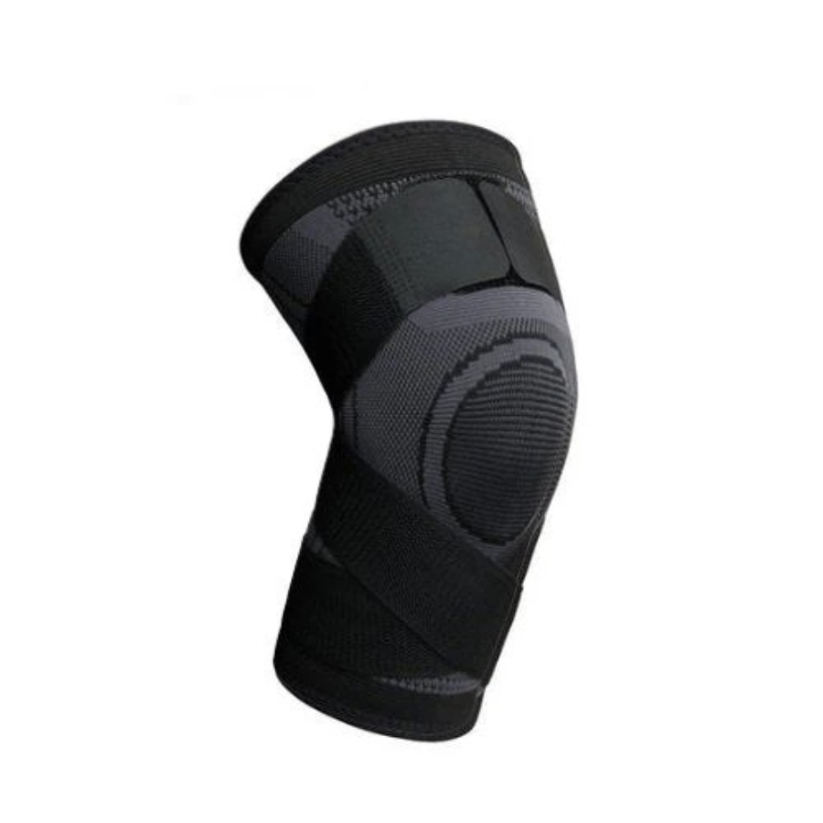 Supportive Knee Brace with Compression Wrap - VibreMode