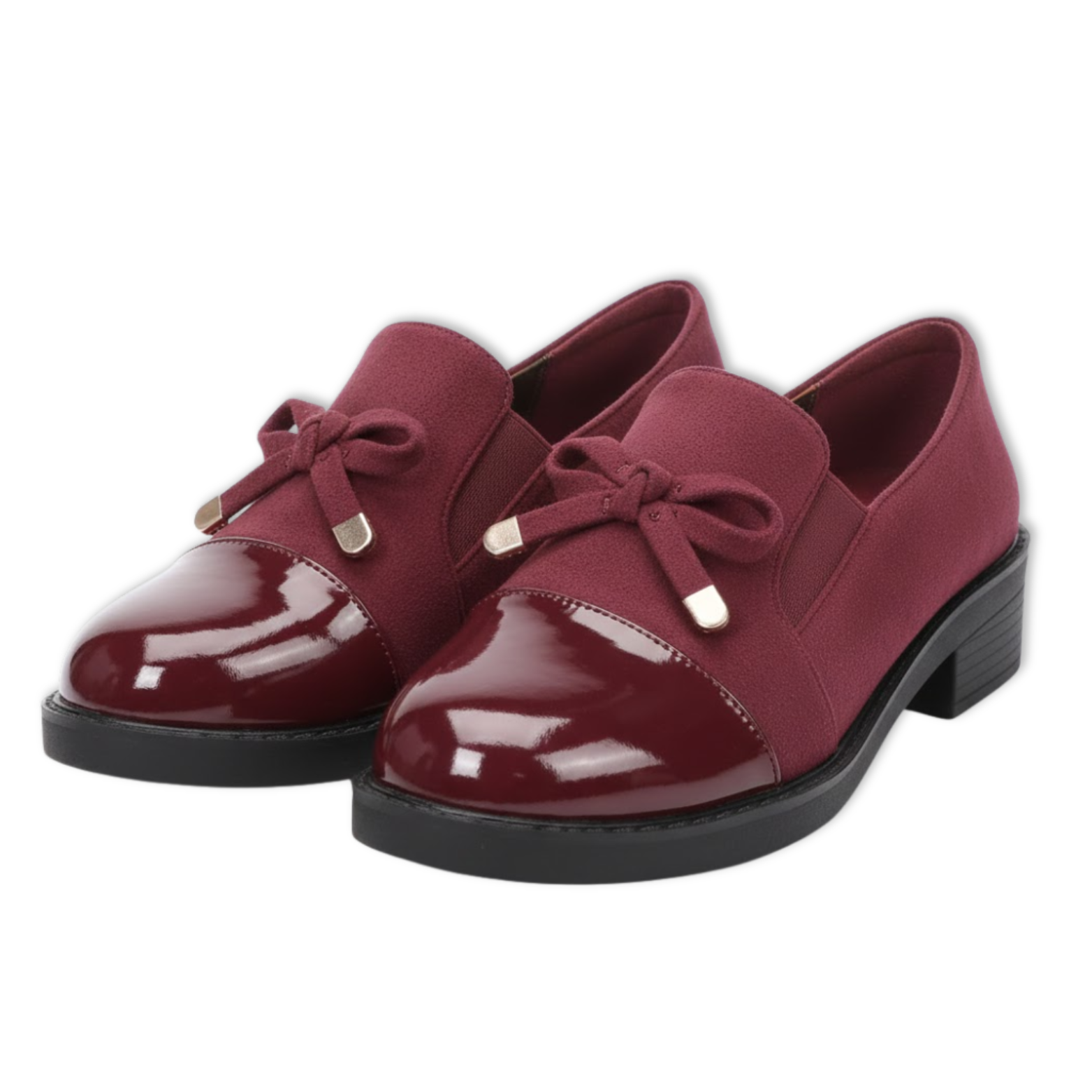 Comfortable Slip On Flat Shoes Butterfly Detail - VibreMode