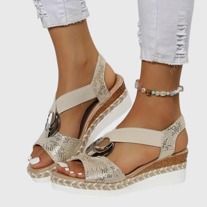 Comfortable Women's Supportive Buckle Sandals