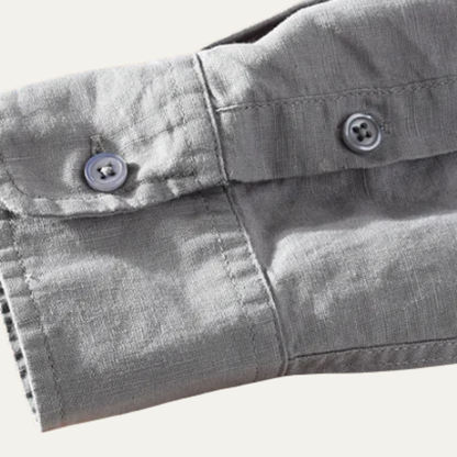 Men's Linen Cotton Casual Shirt