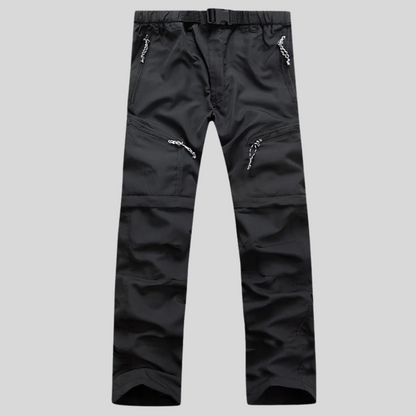 Men's Convertible Hiking Pants Rugged Waterproof