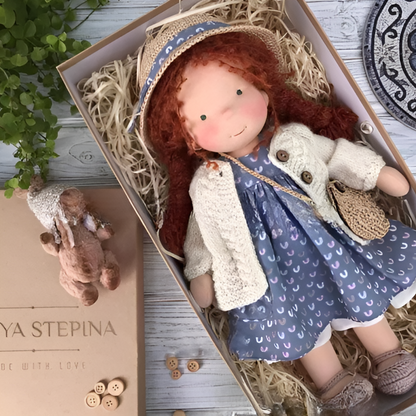 Waldorf Cuddly Doll Handmade