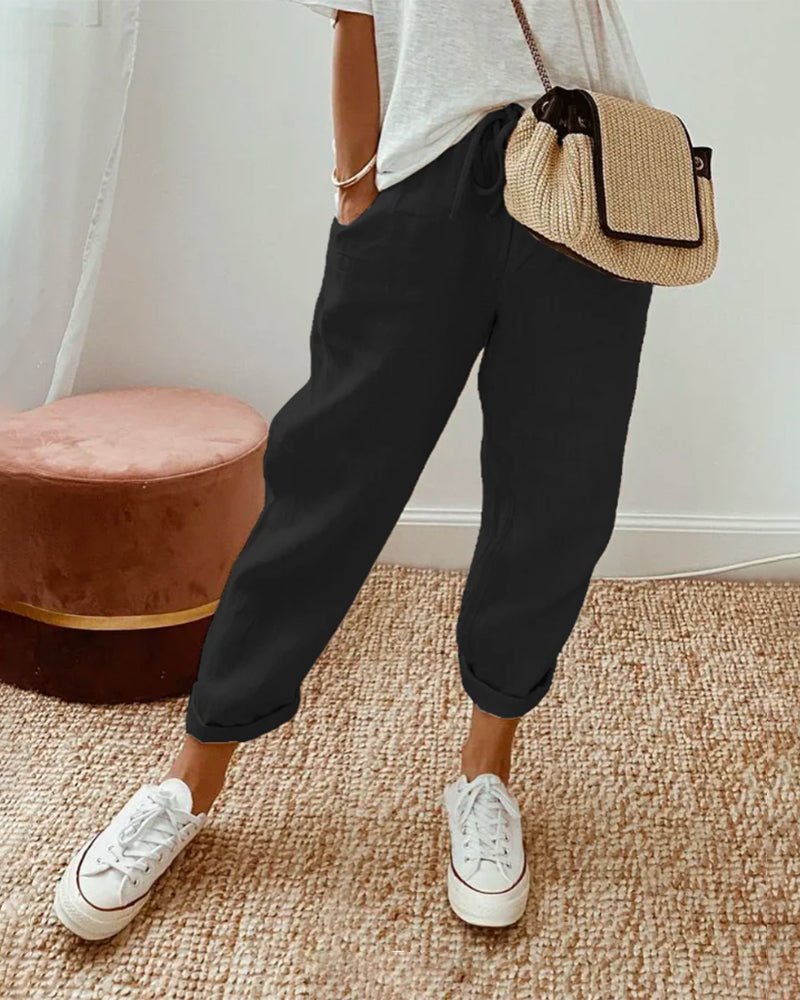 Lightweight Women's Breathable Summer Pants