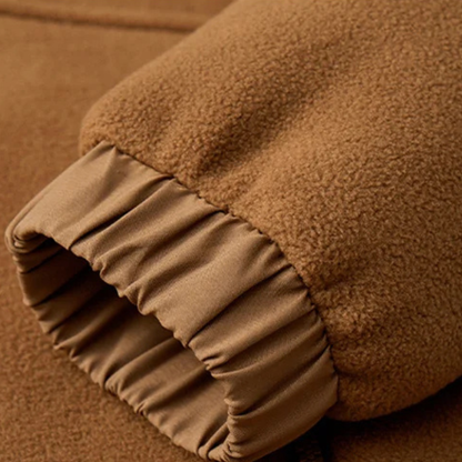 Men's Soft Shell Fleece Hooded Jacket