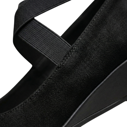 Wedge Flats Round Toe Mary Jane Women