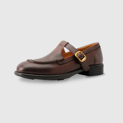 Women's Mary Jane Shoes Low Heel Round Toe Black