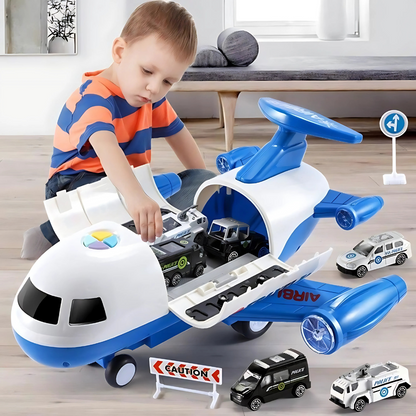 Flexible Passenger Airplane Toy Model