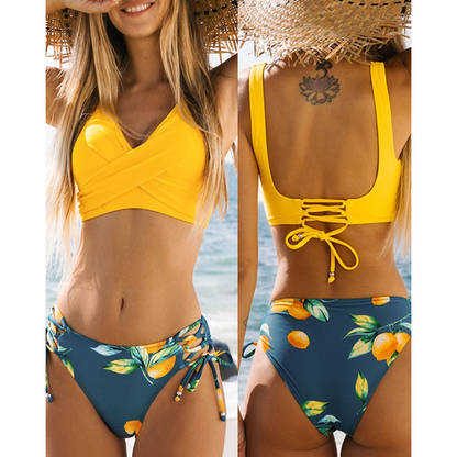 Women's 2 Piece Beach Bikini Set Vibrant