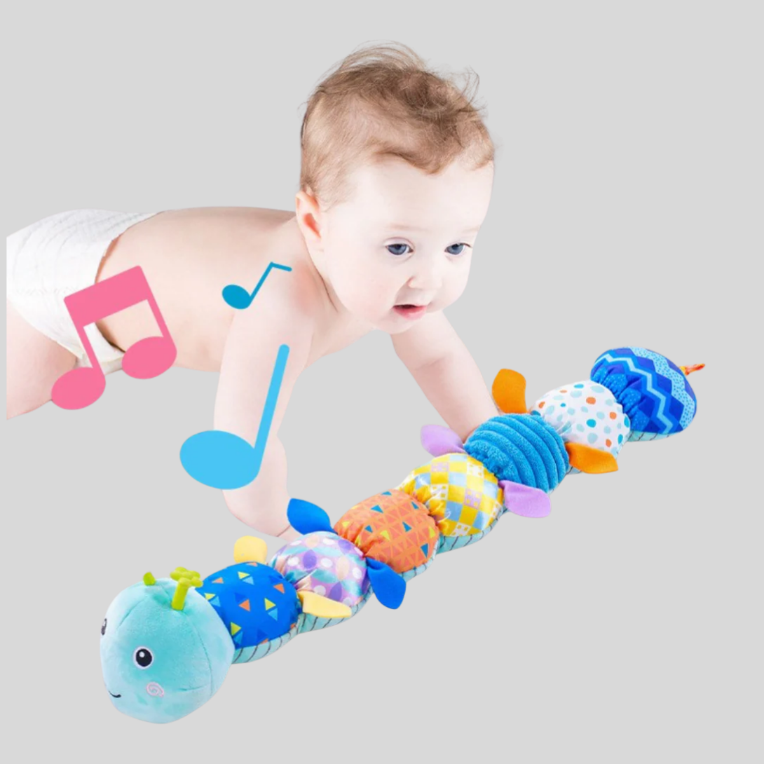 Caterpillar Plush Toy Rattle