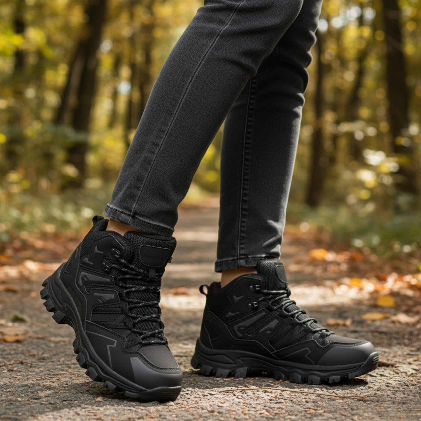 Waterproof Insulated Women's Hiking Boots Warm and Grip Outdoor Shoes