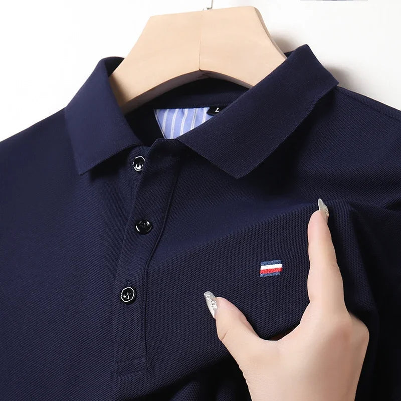 Men's Breathable Polo Shirt