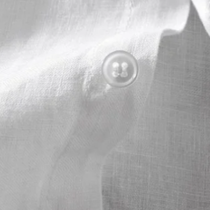 Montland Men's Cotton Linen Shirt Relaxed Fit