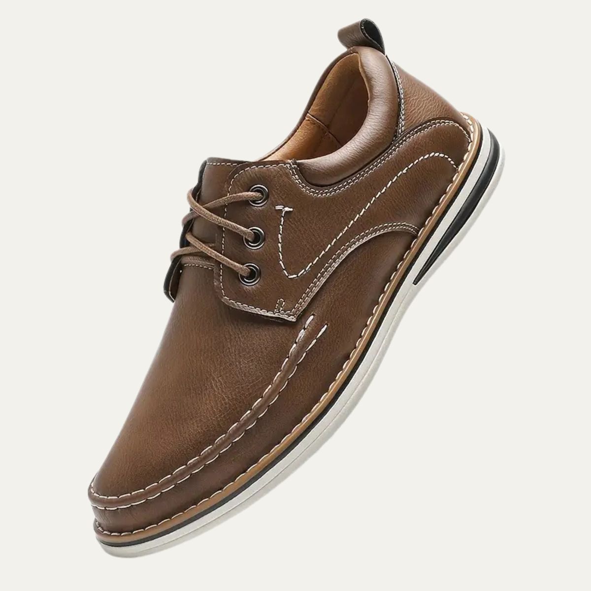 Rockford Men's Orthopedic Leather Shoes - VibreMode