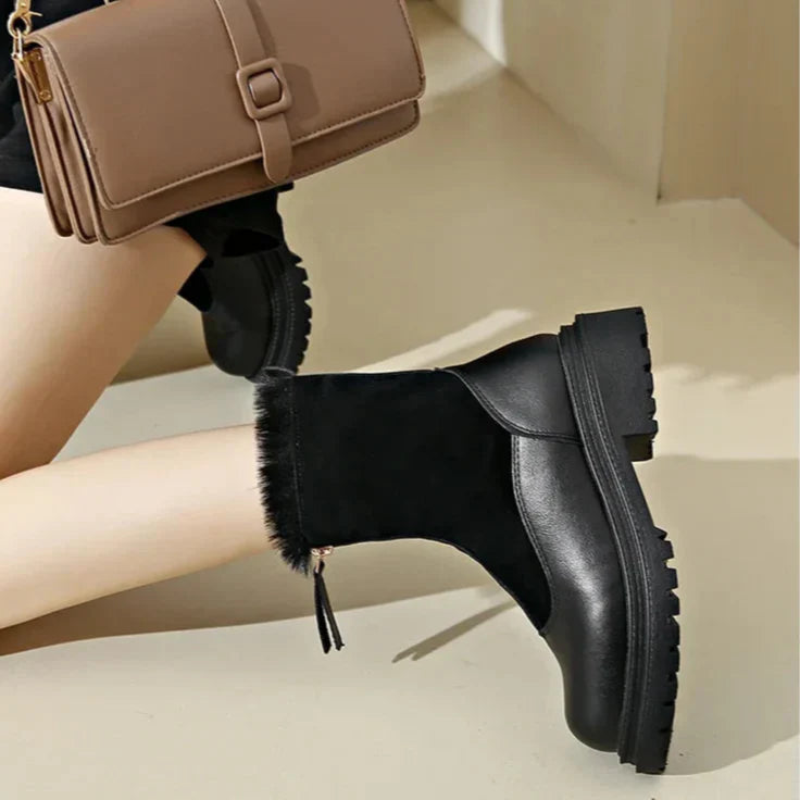 Leather Ankle Boots