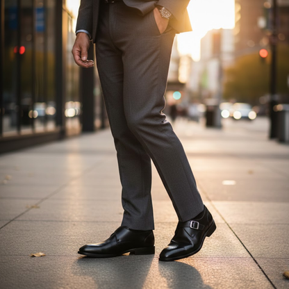 Luxury Men's Leather Formal Oxford Shoes