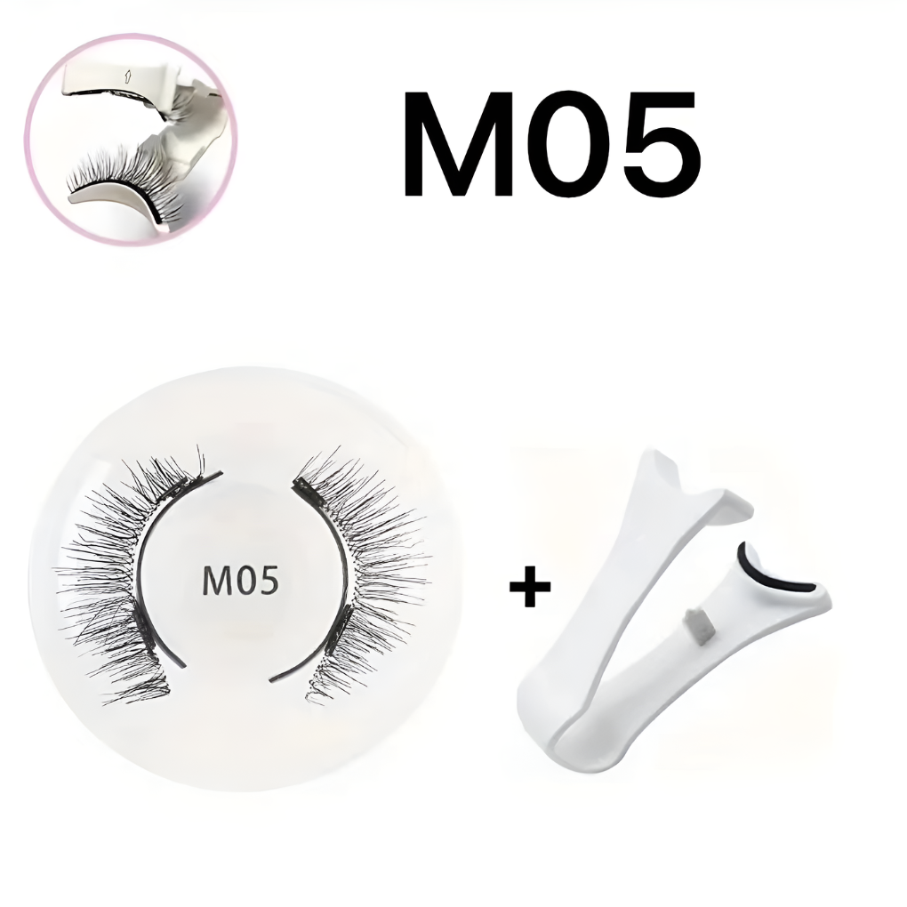 Magnetic Eyelash Tweezer Set Reusable