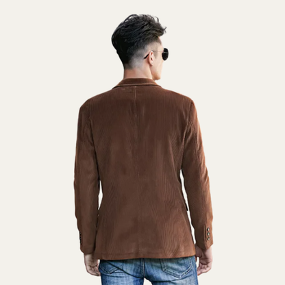 Ridgewell Men's Corduroy Blazer Elbow Patches