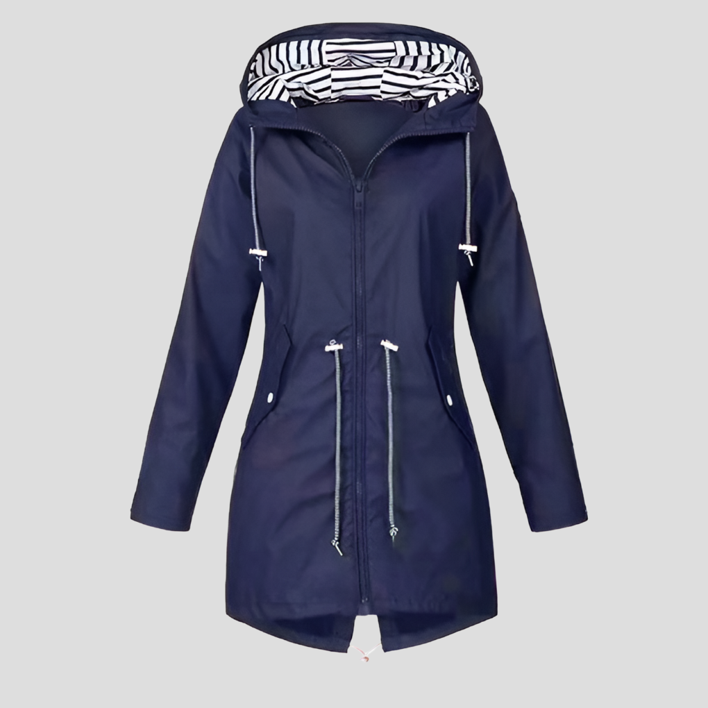 Women's Water-Resistant Hooded Parka Jacket