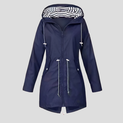 Women's Water-Resistant Hooded Parka Jacket