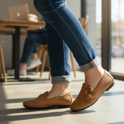 Comfortable Women's Slip On Loafers Soft Anti Slip Flats