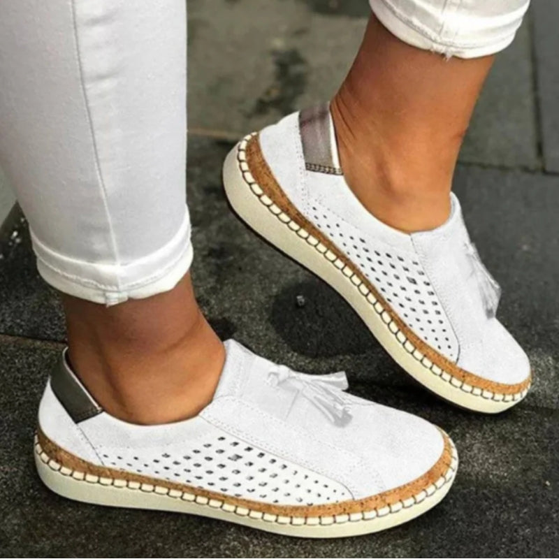 Women's Breathable Lace Up Comfort Sneakers