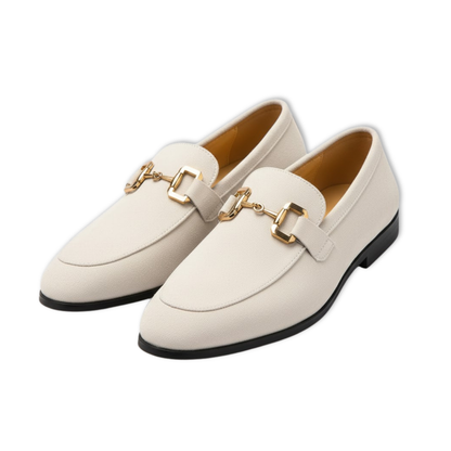 Luxury Leather Tassel Dress Loafers - VibreMode