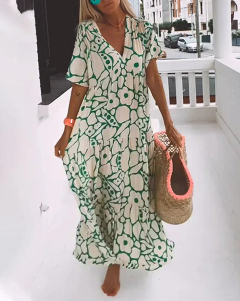Women's Casual Dress Short Sleeves