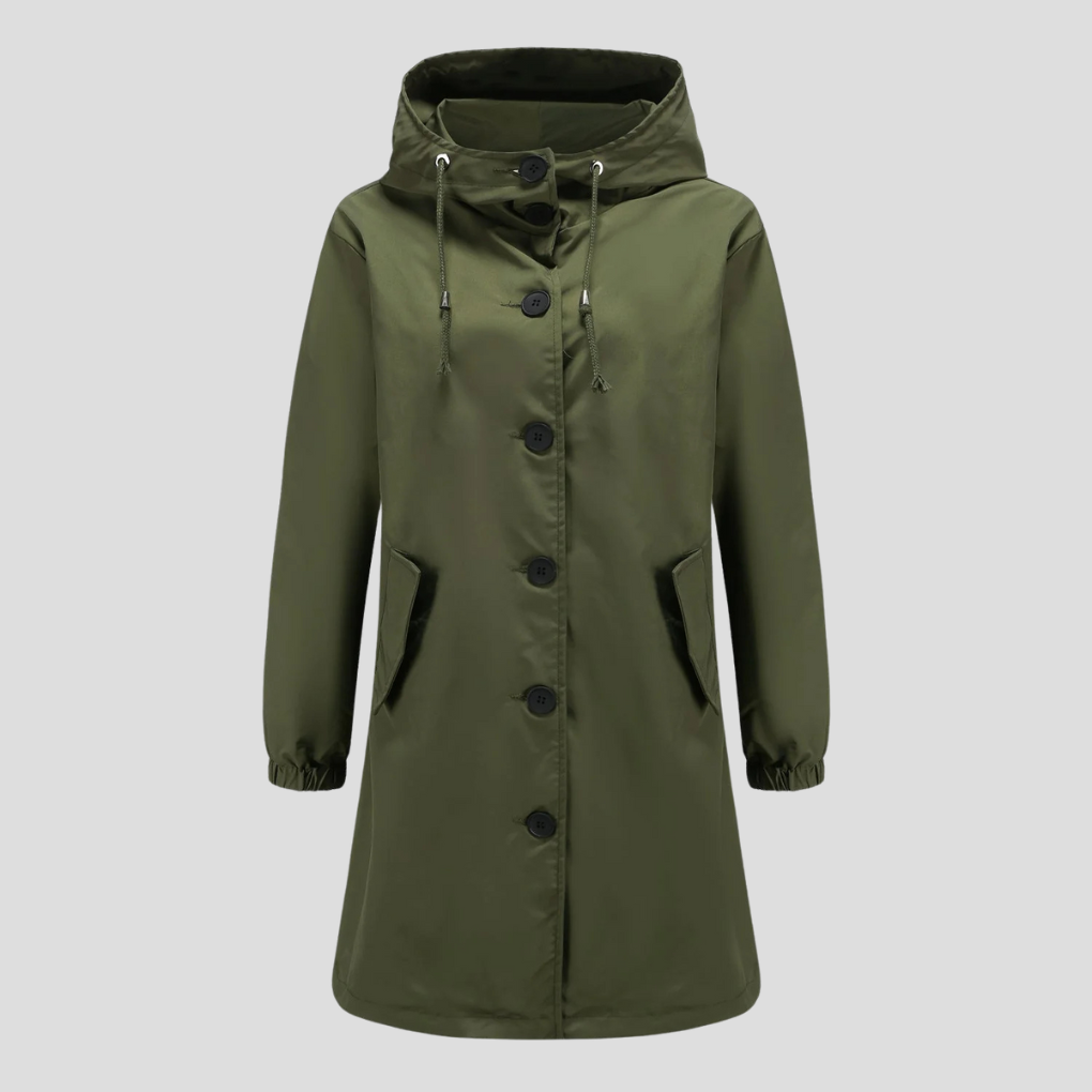 Women's Waterproof Rain Jacket Hooded