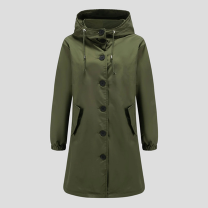 Women's Waterproof Rain Jacket Hooded
