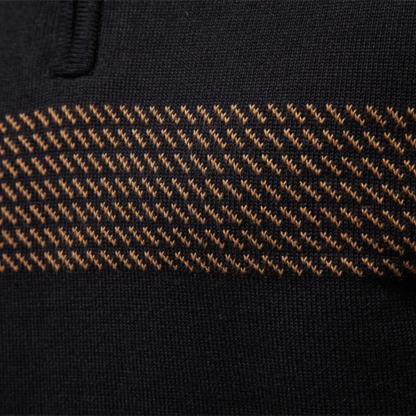 Men's Half Zip Wool Blend Sweater