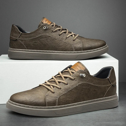 Men's Classic Shoes Lightweight Leather Brown
