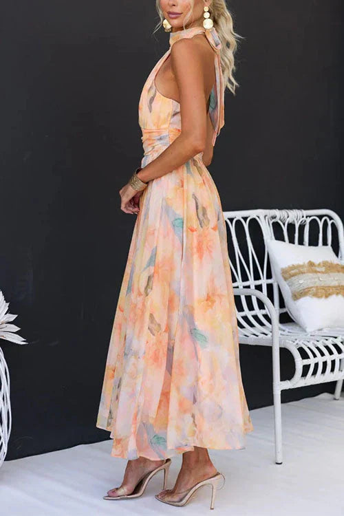 Beautiful Floral Sundress for Women Summer